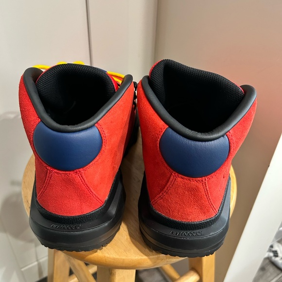 Nike Cygnal Vibrant Red Boots with Yellow Accents waterproof main image 5